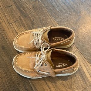 Little boys Sperry Top-Sider shoes size 11.5